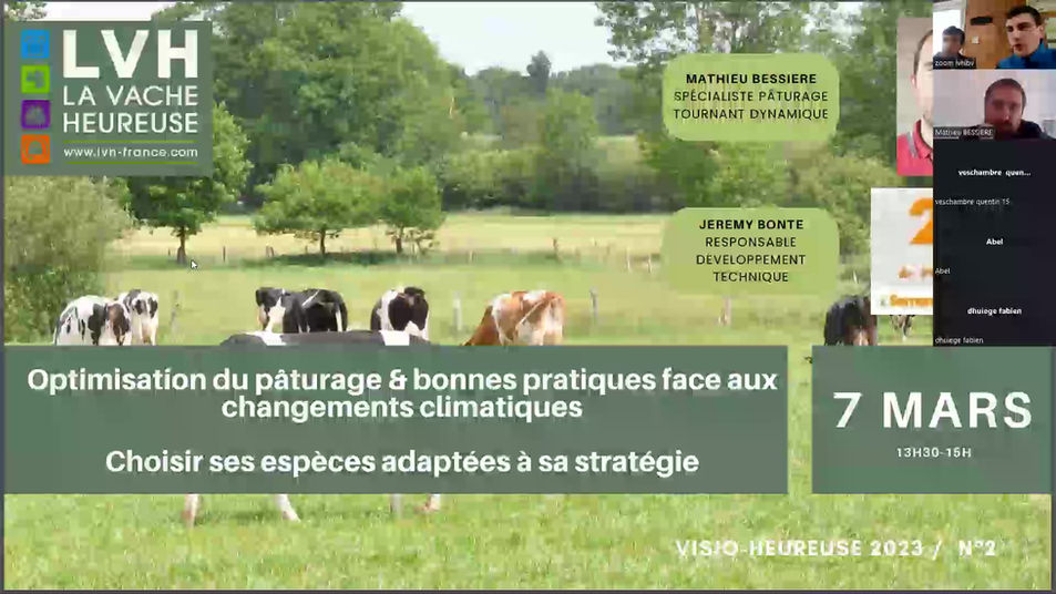 Gestion des prairies & du pâturage - Adaptation génétique des prairies